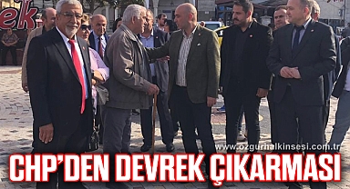 CHP'DEN DEVREK ÇIKARMASI