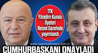 CUMHURBAŞKANI ONAYLADI