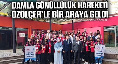 Damla Gönüllülük Hareketi Rektör Özölçer’le Bir Araya Geldi