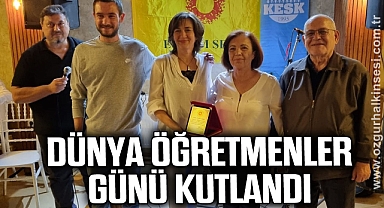 Dünya Öğretmenler Günü kutlandı