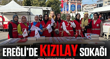 EREĞLİ'DE
KIZILAY
SOKAĞI