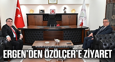 Ergen’den Özölçer’e Ziyaret