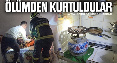 Ev sahibinin dikkati kiracılarını ölümden kurtardı