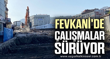 Fevkani'de çalışmalar sürüyor