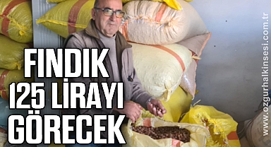 Fındık 125 lirayı görecek