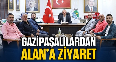 GAZİPAŞALILARDAN ALAN’A ZİYARET