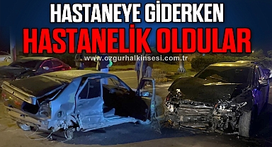 Hastaneye giderken hastanelik oldular