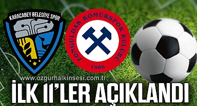 İlk 11'ler açıklandı