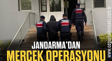 JANDARMA’DAN MERCEK OPERASYONU