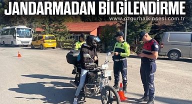 JANDARMADAN BİLGİLENDİRME