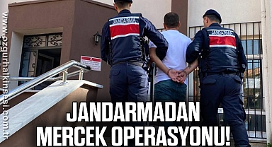 JANDARMADAN MERCEK OPERASYONU!