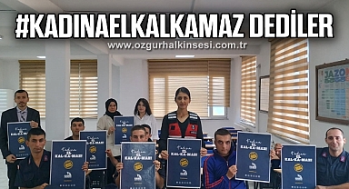 #KadınaElKalkamaz dediler