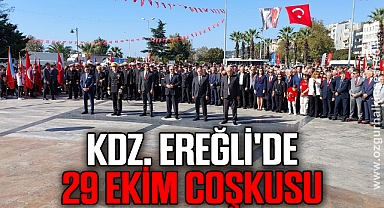 Kdz. Ereğli'de 29 Ekim coşkusu