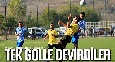 Kilimli Belediyespor tek golle Gökçebeyspor'u devirdi