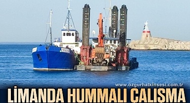 LİMANDA HUMMALI ÇALIŞMA