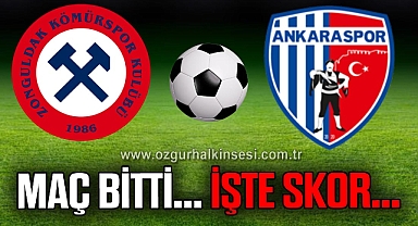 Maç sona erdi