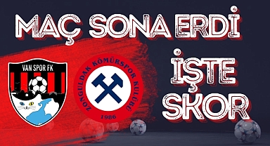 Maç sona erdi