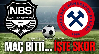 MAÇ SONA ERDİ