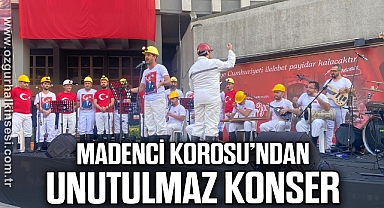 Madenci Korosu’ndan unutulmaz konser