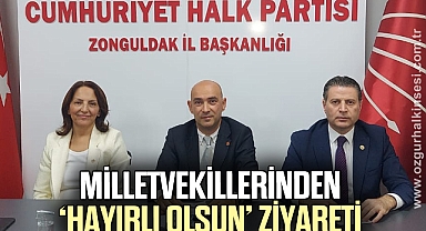MİLLETVEKİLLERİNDEN ‘HAYIRLI OLSUN’ ZİYARETİ