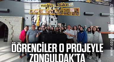 Öğrenciler O Projeyle Zonguldak'ta