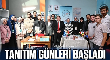 Özölçer, Öğrenci Toplulukları Tanıtım Günleri’ne Katıldı