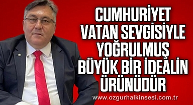 Rektör Özölçer Cumhuriyeti’in 100. Yılını kutladı