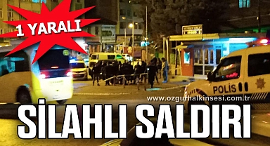 Silahlı saldırı: 1 yaralı