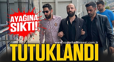 Tartıştığı adamı ayağından vurdu...