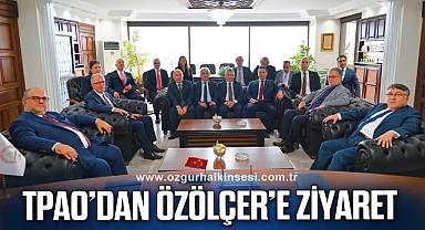 TPAO’dan Rektör Özölçer’e Ziyaret