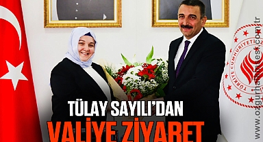 TÜLAY SAYILI'DAN VALİYE ZİYARET