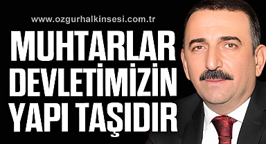 Vali Hacıbektaşoğlu Muhtarlar Günü’nü kutladı