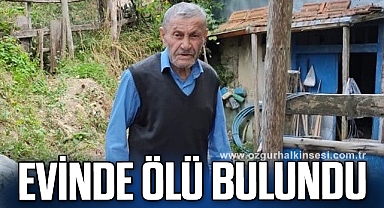 Yaşlı adam evinde ölü bulundu