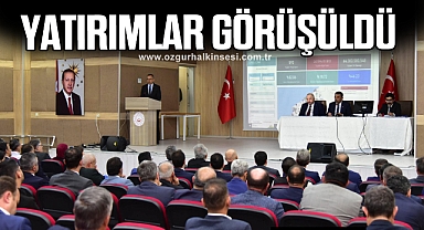 YATIRIMLAR MASAYA YATIRILDI