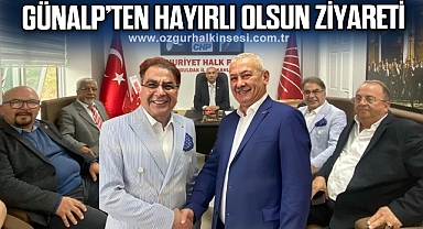 ZEKİ GÜNALP’TEN HAYIRLI OLSUN ZİYARETLERİ