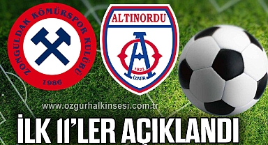 ZONGULDAK-ALTINORDU MAÇINDA 11’LER AÇIKLANDI…