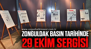 Zonguldak Basın Tarihinde 29 Ekim Sergisi