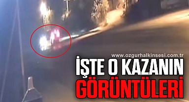 Zonguldak'ta 4 kişinin yaralandığı kazanın görüntüleri çıktı