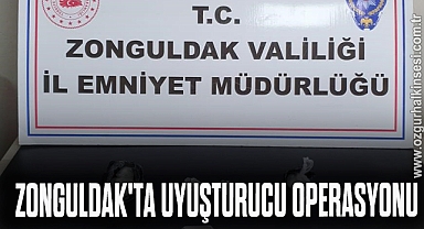 Zonguldak'ta uyuşturucu operasyonu