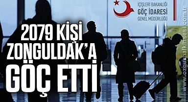 2079 Kişi Zonguldak’a Göç Etti