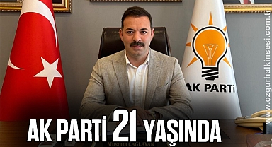 AK PARTİ 21 YAŞINDA