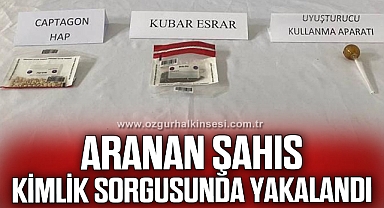 Arama kaydı bulunan 1 kişi yakalandı