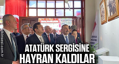 Atatürk sergisi çok beğenildi