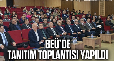 BEÜ’de Tanıtım Toplantısı Yapıldı