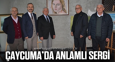 Çaycuma'da anlamlı sergi