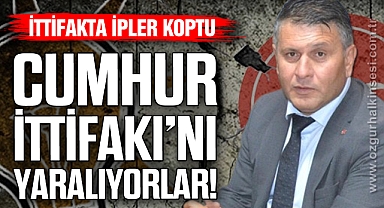 CUMHUR İTTİFAKI'NDA İPLER KOPTU