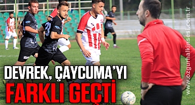 Devrek, Çaycuma’yı farklı geçti