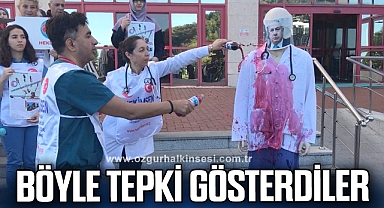 Doktorlardan İsrail'e tepki