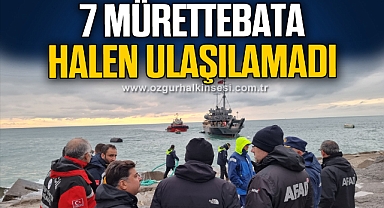 Ekipler, Kafkametler yük gemisindeki kayıp 7 mürettebatı arıyor