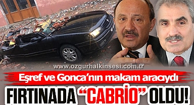 EŞREF VE GONCA’NIN MAKAM ARACIYDI